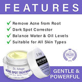 Acne Whitening Cream by St.Mege - Penetrate to Treat Acne from Root, Mois-turizing Spot Treatment