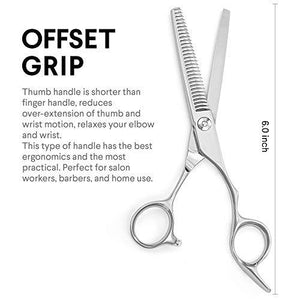 St. Mege Hair Thinning Scissors Cutting Teeth Shears Professional Barber Hairdressing