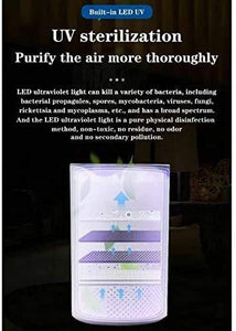 Air Purifier Hepa Particle Filter Sterilizer Portable Mite Sterilization Ultraviolet Light