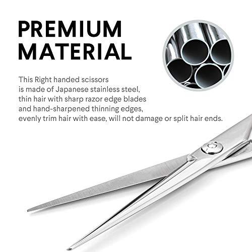 St. Mege Hair Cutting Scissors Shears Professional Barber 6.0 inch Hairdressing Scissr