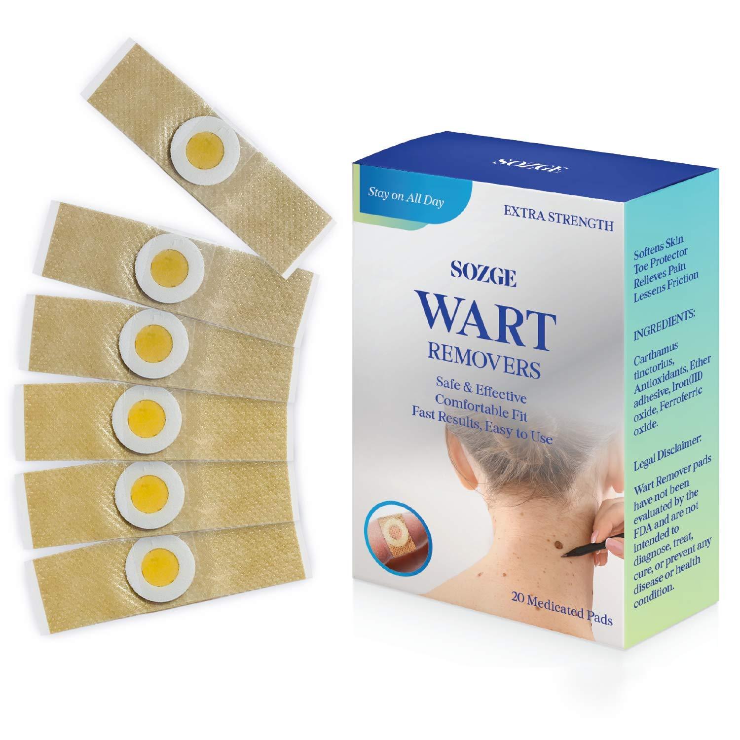 Wart Pads- Maximum Strength - Wart Pads for Flat Warts, Plantar Warts, Common Warts