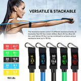 St. Mege 11 Pack Resistance Bands Set